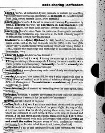 dictionary